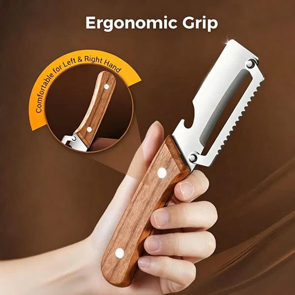 3-in-1 Multifunctional Peeler Knife