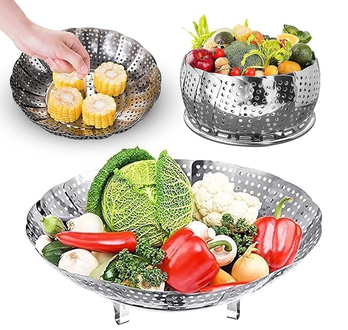 Stainless Steel Steamer Basket