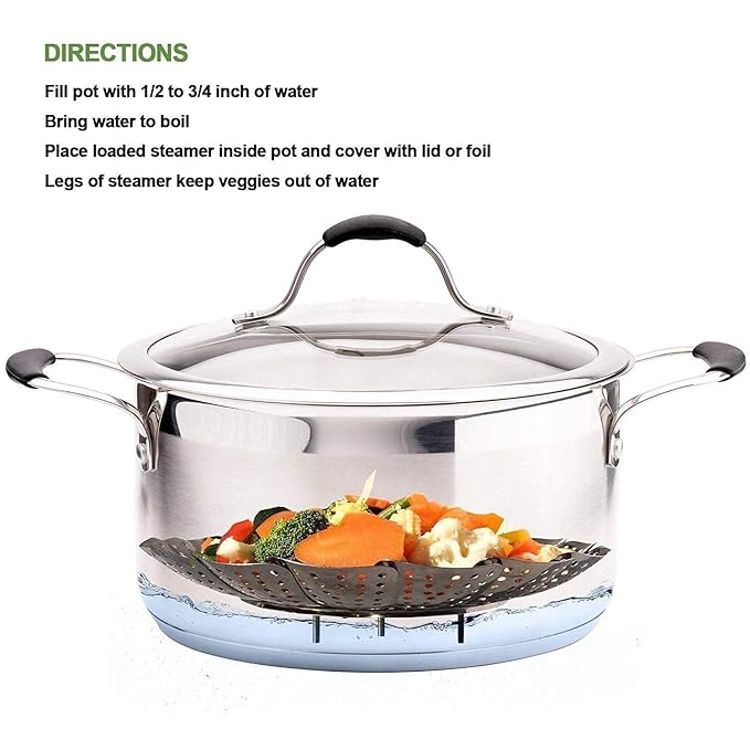 Stainless Steel Steamer Basket