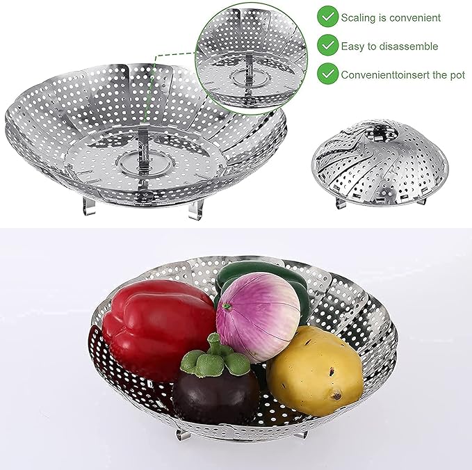 Stainless Steel Steamer Basket