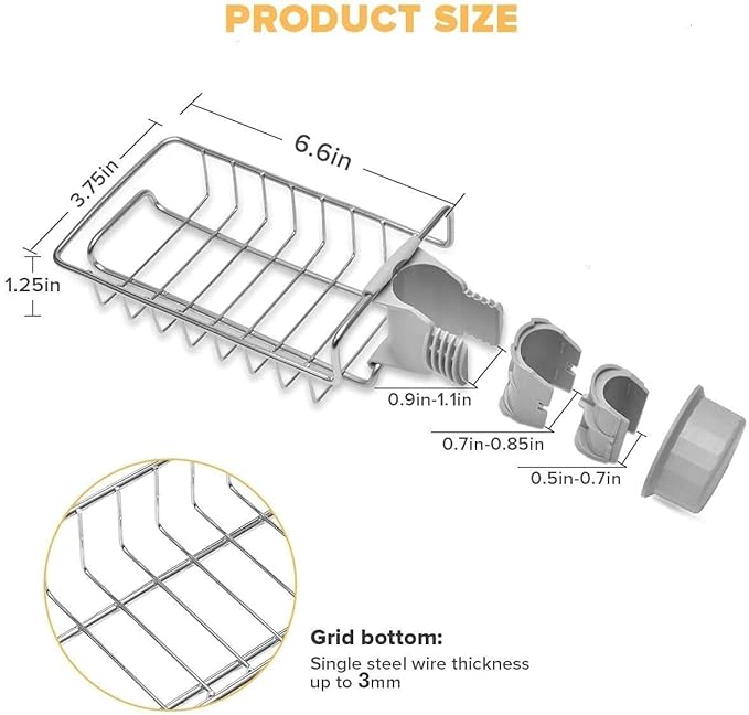 Kitchen Sink Faucet Organizer