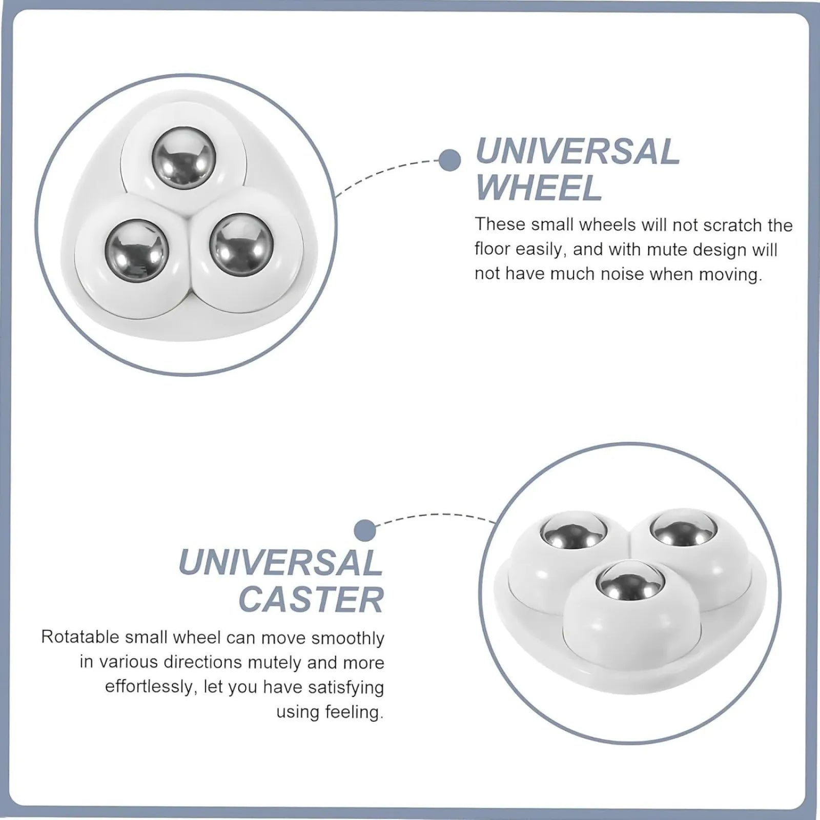 MoveMate 360™ Wheels (Pack Of 8)