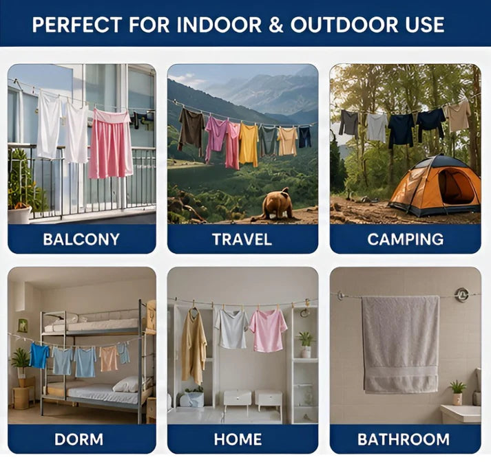 DryMate™ Portable Laundry Line