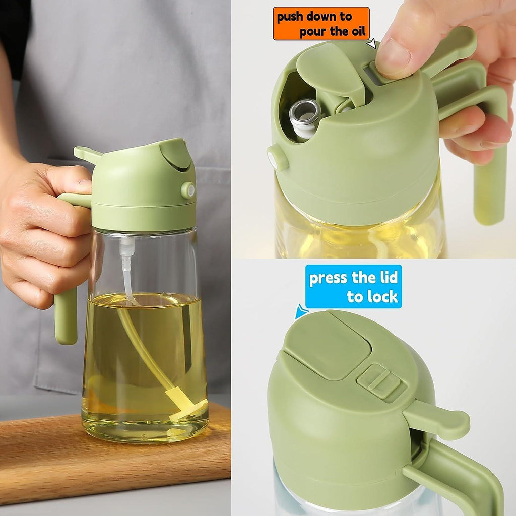 2 In 1 Portable Oil Sprayer Dispenser
