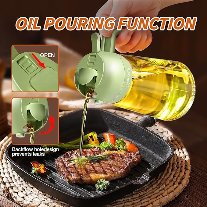 2 In 1 Portable Oil Sprayer Dispenser