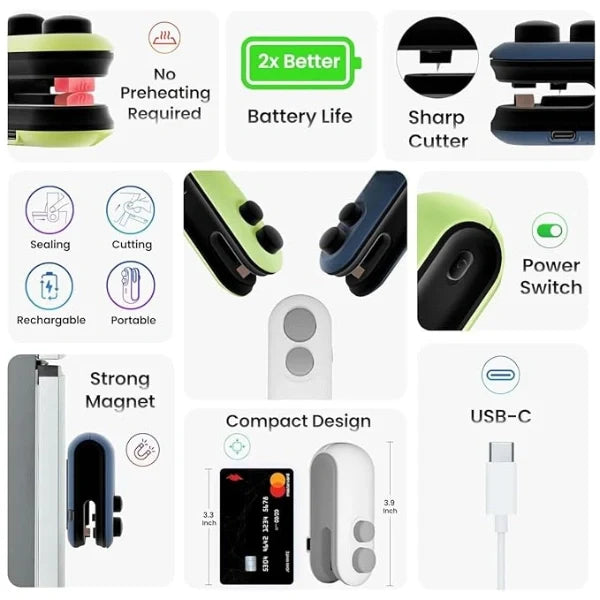 2 IN 1 USB Sealing Machine