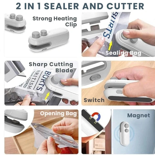 2 IN 1 USB Sealing Machine