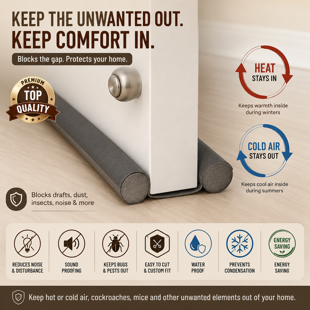Door Guard And Gap Seal Protector ( Pack Of 5 )