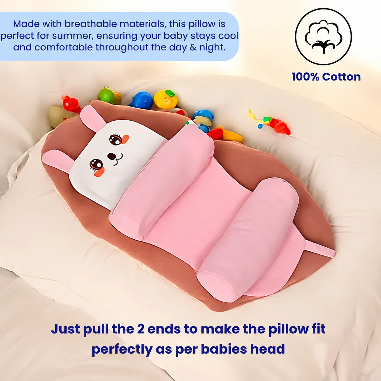 CloudNest™ Baby Pillow