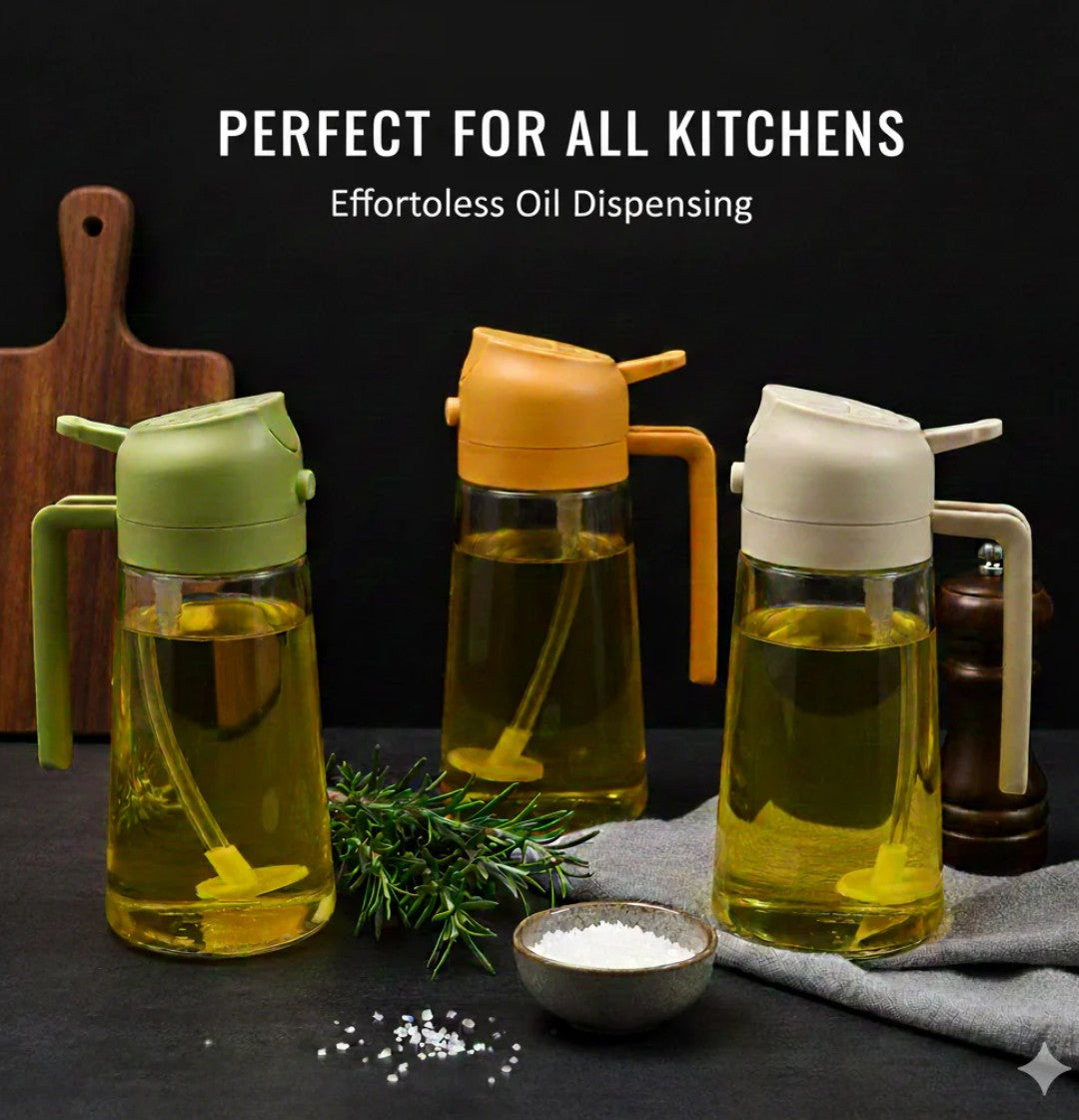 2 In 1 Portable Oil Sprayer Dispenser