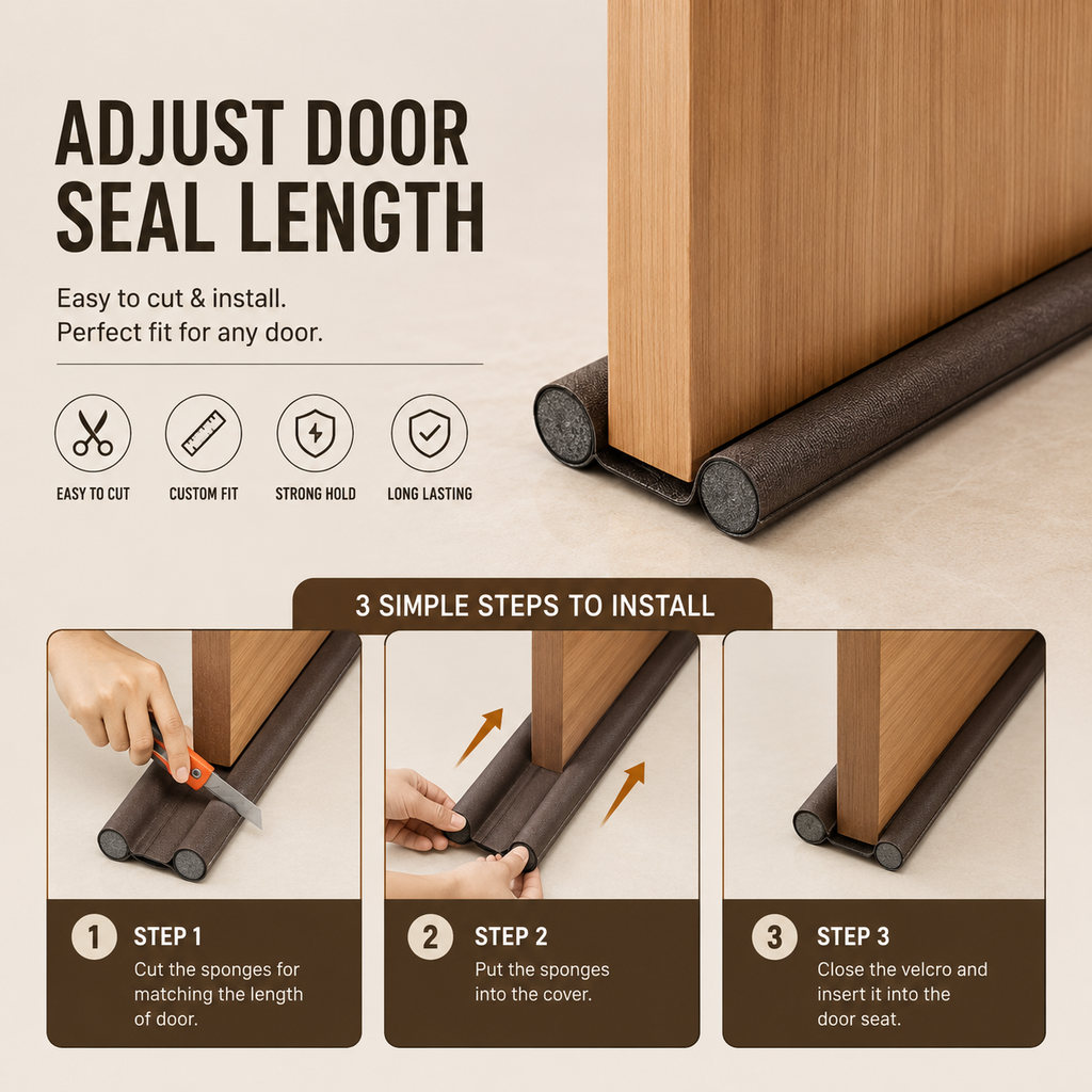 Door Guard And Gap Seal Protector ( Pack Of 5 )
