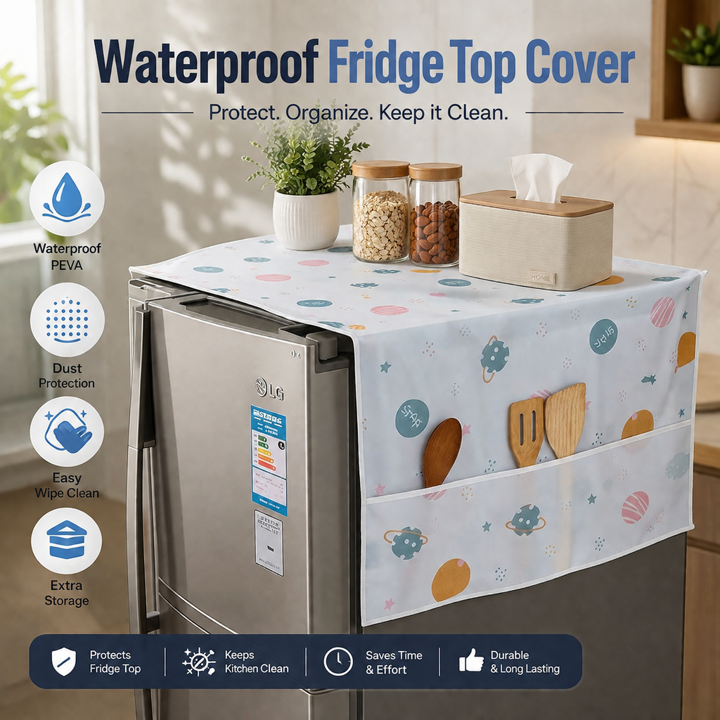 WaterProof and DustProof Refrigerator Cover