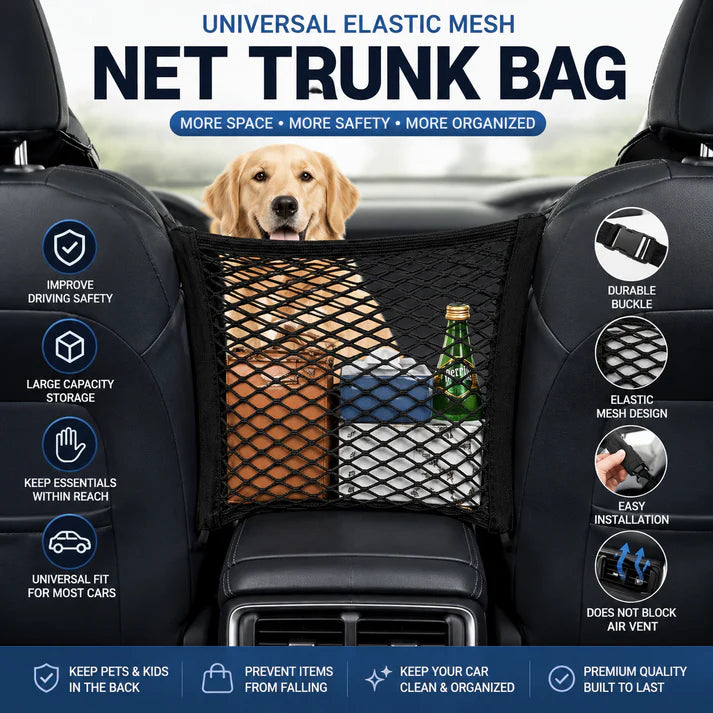 Universal 3 Layer Car Mesh Organizer