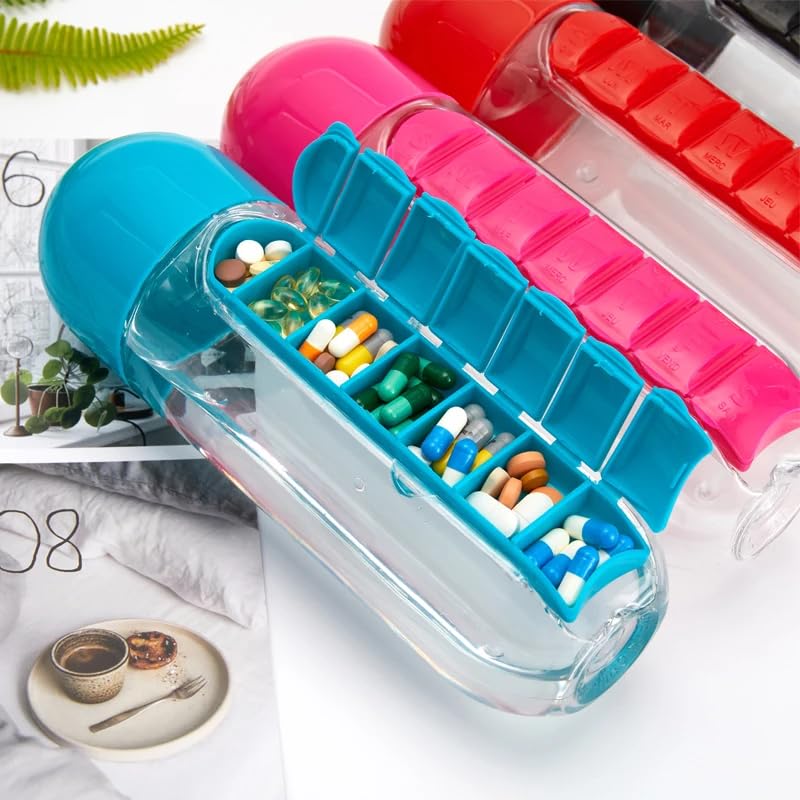 MediSip™ Smart Pill Organizer Bottle