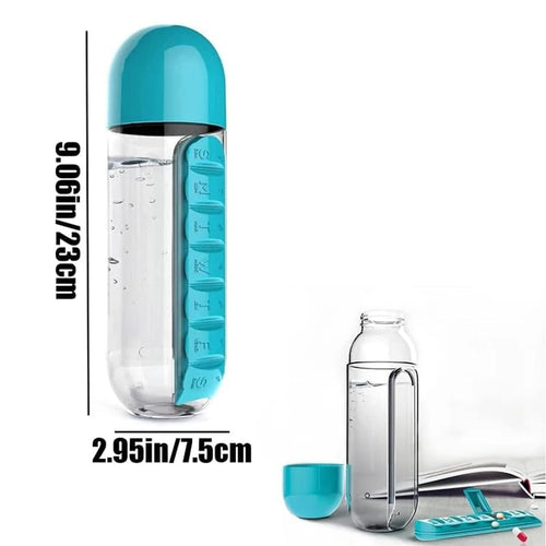MediSip™ Smart Pill Organizer Bottle