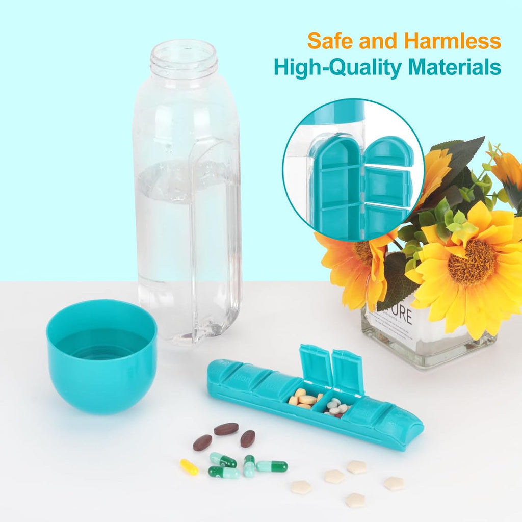 MediSip™ Smart Pill Organizer Bottle