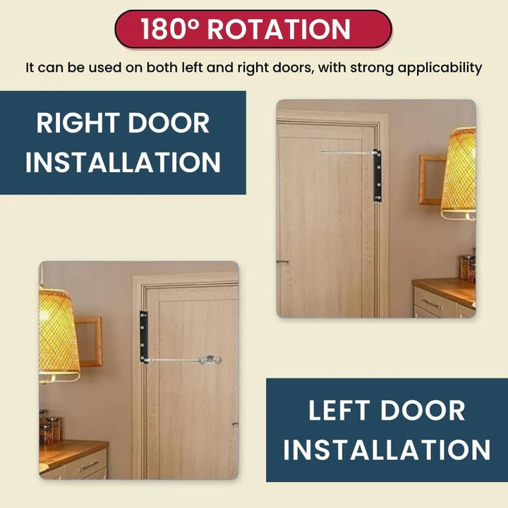 Heavy-Duty Automatic Door Closer